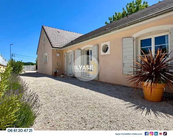 Chalon-sur-Saône (71100) MAISON 7 PIÈCES 145 M² | 4 CH | PISCINE | GARAGE