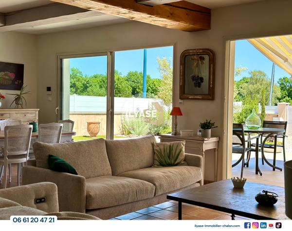 Chalon-sur-Saône (71100) MAISON 7 PIÈCES 145 M² | 4 CH | PISCINE | GARAGE