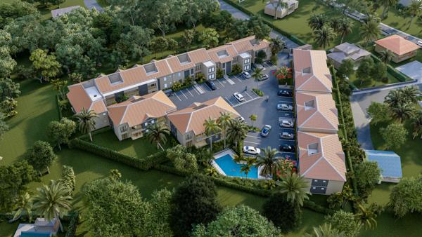 À vendre : Appartement T3 en R+1 à Sainte Anne - MAGNIFIQUE VUE MER
