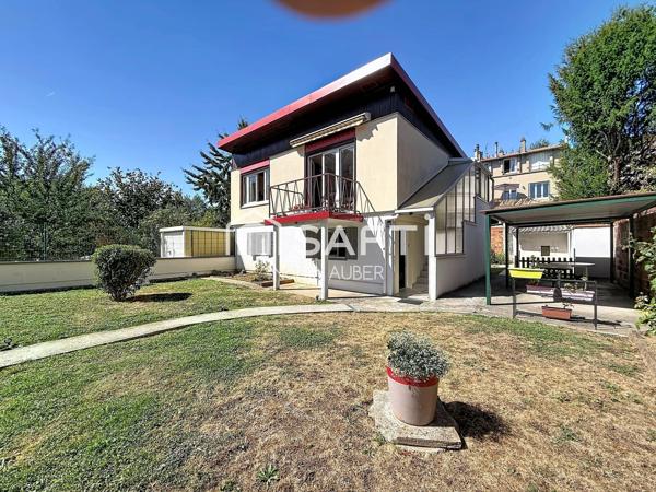 CHOISY-LE-ROI – 49,29 m² habitables + 44,46 m² en rez-de-jardin – Jardin & dépendance