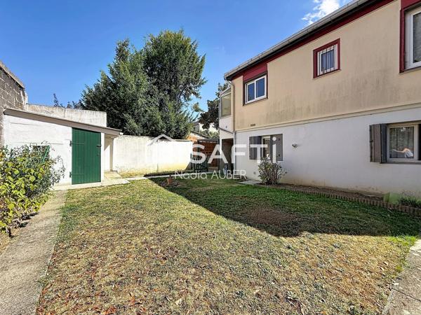 CHOISY-LE-ROI – 49,29 m² habitables + 44,46 m² en rez-de-jardin – Jardin & dépendance