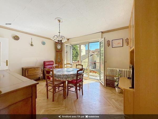 CHOISY-LE-ROI – 49,29 m² habitables + 44,46 m² en rez-de-jardin – Jardin & dépendance