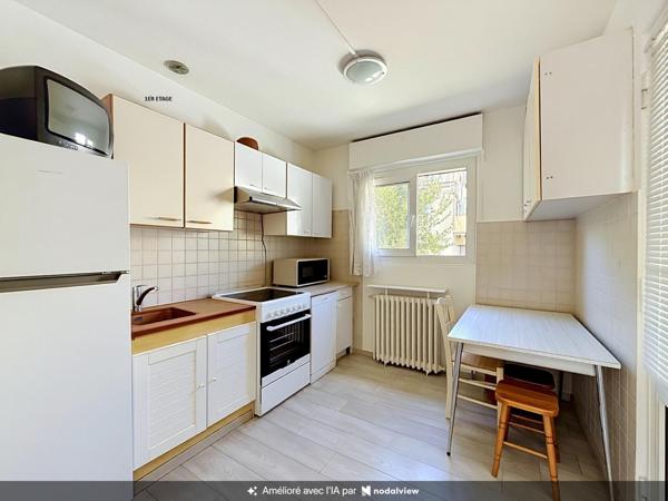 CHOISY-LE-ROI – 49,29 m² habitables + 44,46 m² en rez-de-jardin – Jardin & dépendance