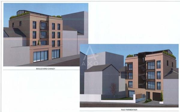 MONTREUIL CENTRE VILLE/ CROIX DE CHAVAUX. ENSEMBLE IMMOBILIER/ BUREAUX, LOFT, APPARTEMENTS/ Promoteurs et professionnels