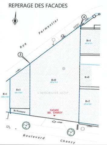 MONTREUIL CENTRE VILLE/ CROIX DE CHAVAUX. ENSEMBLE IMMOBILIER/ BUREAUX, LOFT, APPARTEMENTS/ Promoteurs et professionnels