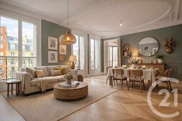 Appartement F4 à vendre  4 pièces - 102,43 m 2   PARIS  - 75015