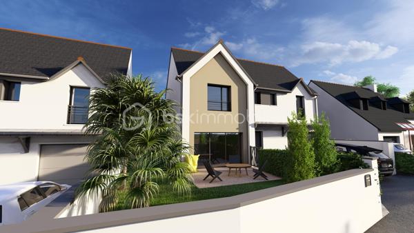EXCLUSIVITÉ — SAINT-LUNAIRE
MAISON CONTEMPORAINE NEUVE À QUELQUES PAS DE LA PLAGE DE LA FOURBERIE
ENVIRONNEMENT PRIVILÉGIÉ • CALME ABSOLU • PRESTATIONS PERSONNALISABLES

À l’abri des regards, au cœur d’une impasse confidentielle particulièrement recherchée, découvrez cette élégante maison contemporaine en cours de réalisation, idéalement située à seulement quelques minutes à pied de la plage de la Fourberie.

Alliance parfaite entre élégance architecturale, confort moderne et douceur de vivre en bord de mer, cette propriété bénéficie d’un emplacement rare et privilégié dans l’un des secteurs les plus convoités de Saint-Lunaire.

Actuellement au stade des finitions intérieures, la livraison est prévue pour le dernier trimestre 2026.

Cette acquisition représente une opportunité exceptionnelle de personnaliser votre future résidence selon vos envies :
revêtements de sol, faïences, ambiances intérieures et prestations de finition pourront être sélectionnés afin de créer un lieu de vie unique et entièrement à votre image.

UNE PROPRIÉTÉ CONTEMPORAINE AUX PRESTATIONS SOIGNÉES

Réalisée selon les dernières normes RE2020, cette maison offre une qualité de construction moderne ainsi qu’un excellent niveau de performance énergétique grâce à sa pompe à chaleur dernière génération.

Les volumes ont été pensés pour offrir confort, luminosité et fluidité des espaces.

Le rez-de-chaussée dévoile :
• Une vaste pièce de réception baignée de lumière grâce à ses larges ouvertures
• Une cuisine ouverte aux lignes contemporaines
• Un vestiaire intégré
• Un cellier avec accès direct au garage
• Des toilettes indépendantes
• Une élégante suite de plain-pied avec salle d’eau privative

À l’étage :
• Un palier distribuant harmonieusement l’espace nuit
• Deux chambres avec rangements
• Une salle de bains
• Des toilettes indépendantes
• Une superbe suite parentale avec salle de bains privative

LES ATOUTS RARES DE CETTE PROPRIÉTÉ

• Adresse recherchée à Saint-Lunaire
• Plage accessible à pied
• Environnement résidentiel et préservé
• Impasse calme et sécurisée
• Maison neuve contemporaine
• Normes RE2020
• Pompe à chaleur
• Prestations personnalisables
• Vie de plain-pied possible
• Suite parentale
• Garage et espaces annexes
• Fort potentiel patrimonial
• Valorisation importante à la livraison

Cette propriété conviendra parfaitement à une résidence principale haut de gamme, une élégante maison secondaire en bord de mer ou un investissement patrimonial de qualité.

Bien rare sur le marché.

Julien Monteleone
Manager & Conseiller immobilier
07 71 32 69 50