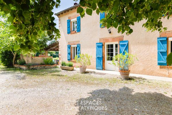 Maison avec piscine et pool house à Villemur Sur Tarn