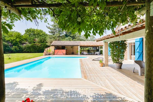 Maison avec piscine et pool house à Villemur Sur Tarn
