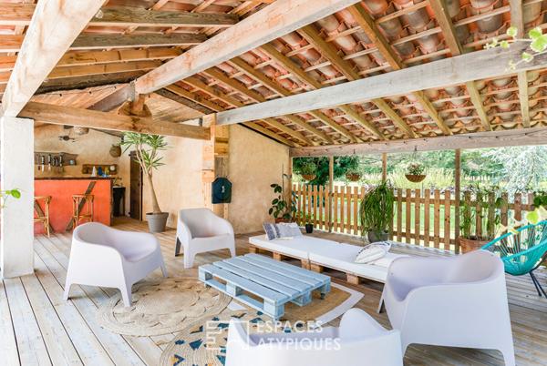 Maison avec piscine et pool house à Villemur Sur Tarn