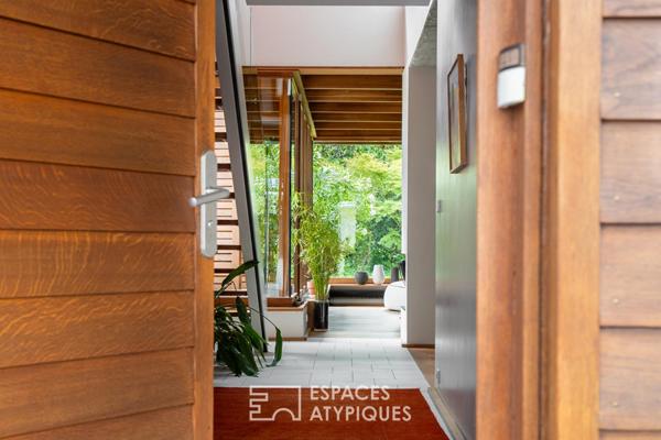 Maison d’architecte familiale en impasse privée – Nantes Longchamp