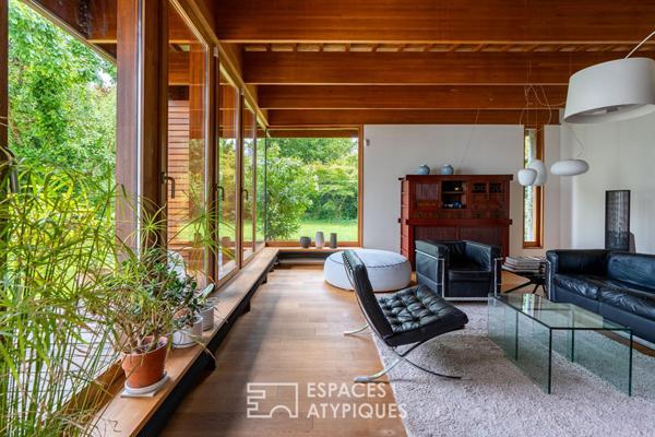 Maison d’architecte familiale en impasse privée – Nantes Longchamp