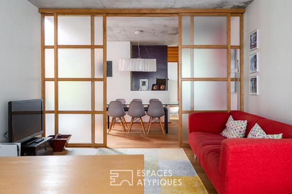 Maison d’architecte familiale en impasse privée – Nantes Longchamp