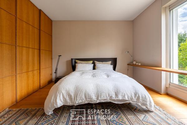 Maison d’architecte familiale en impasse privée – Nantes Longchamp