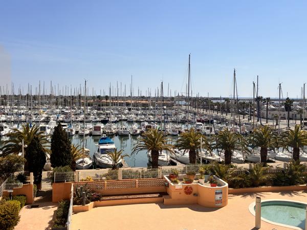GRUISSAN - RIVE DROITE Appartement de type 2 avec loggia et place de parking privative