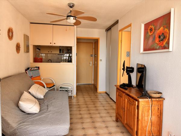 GRUISSAN - RIVE DROITE Appartement de type 2 avec loggia et place de parking privative
