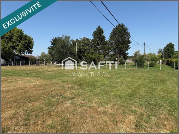 Beau terrain à bâtir
