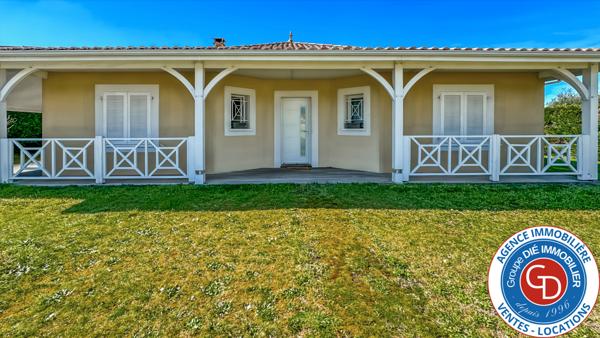 Biganos (33380) Très belle villa de plain-pied avec piscine