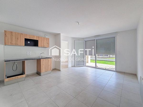 APPARTEMENT T3 AVEC TERRASSE EN RDC