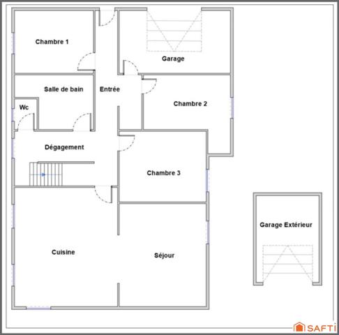 Villa rénovée avec vue montagne et double logement