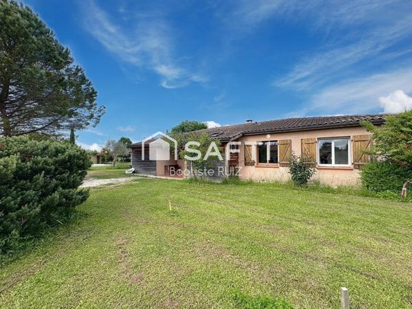 Maison 165m2 sur 2269m2 de parcelle