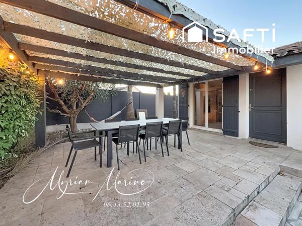 VILLA INDEPENDANTE F6 DE PLAIN PIED- CENTRE DE ROQUEBRUNE SUR  ARGENS