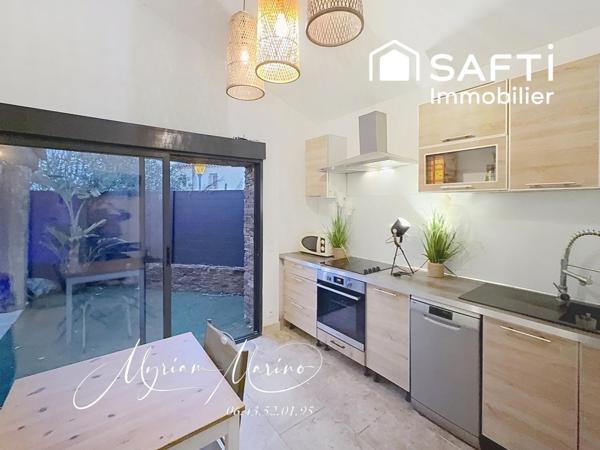 VILLA INDEPENDANTE F6 DE PLAIN PIED- CENTRE DE ROQUEBRUNE SUR  ARGENS