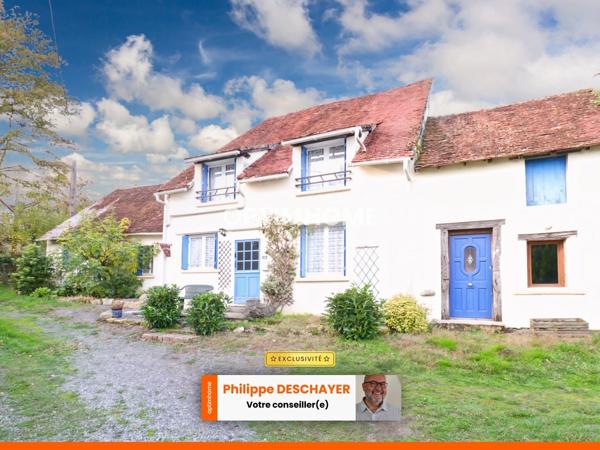 Maison de Charme 177 m² - 9 pièces- 3/4 Chambres - Gîte - Atelier - Terrain 415 m²- 87190 SAINT LEGER MAGNAZEIX