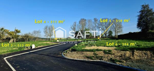 Terrain viabilisé libre de constructeur