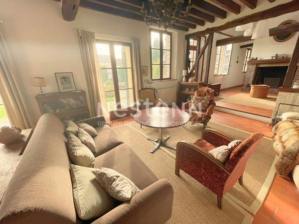 A VENDRE - Chaumont En Vexin Longère de 148 m² - 3 chambres - 1200 m² de jardin