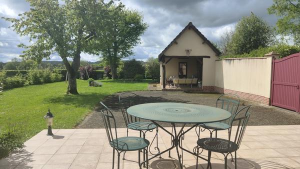 MAGNIFIQUE PAVILLON DE PRESTIGE DE 160 m² HAB SUR 1140 M² AVEC GARAGE ET DEPENDANCE ET VUE IMPRENABLE Ons-en-Bray (60650)