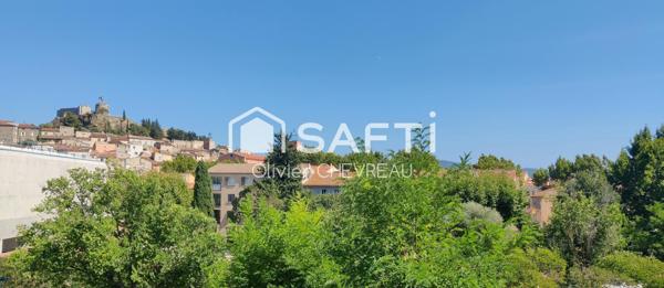 T4 avec balcon et cave, résidence gardiennée