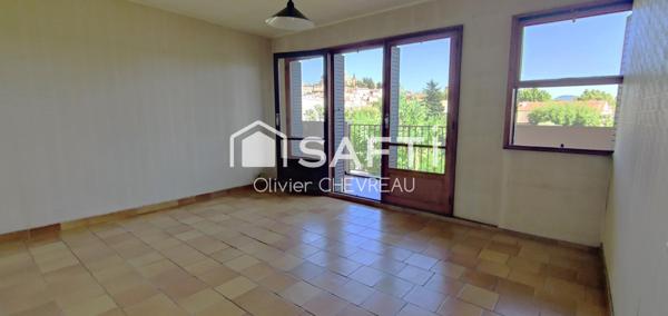 T4 avec balcon et cave, résidence gardiennée