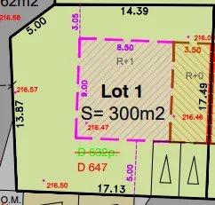 Terrain A Batir De 300m²