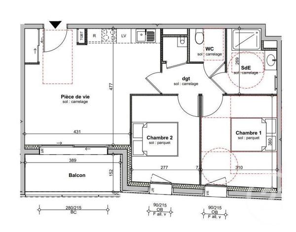 APPARTEMENT NEUF Type 3 à SAINT HILAIRE DE RIEZ