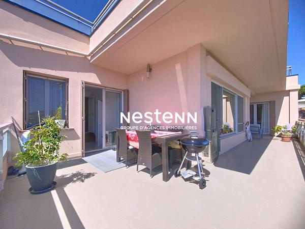 9 P- 262M2- GOLFE JUAN-ROOFTOP-VUE MER 360°- PARKING- TERRAIN- SUD