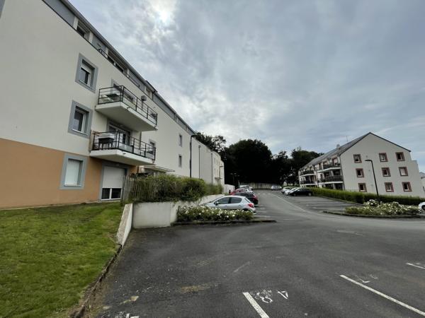 QUIMPER A VENDRE APPARTEMENT DE 2013 T2BIS AVEC LOCATAIRE EN PLACE