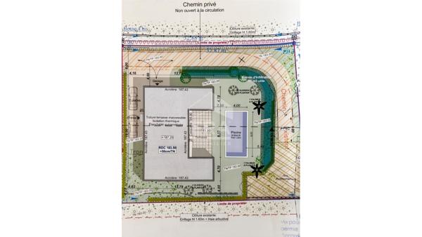 Terrain Bouc Bel Air 1070 m2
