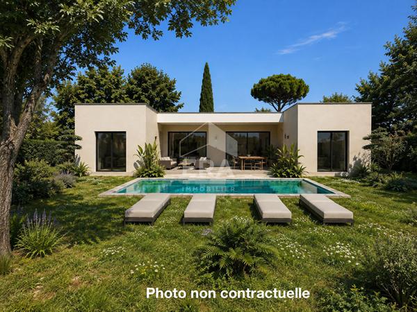 Terrain Bouc Bel Air 1070 m2