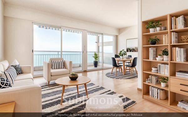 Appartement 2 pièces 63 m²