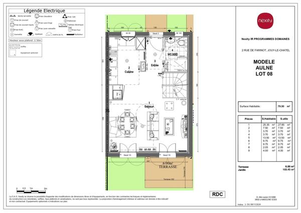 Vente Maison 4 pièces 79 m2 à Jouy-le-Châtel