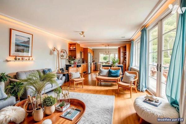 Maison de plain-pied de 137m² sur la commune de MACORNAY.