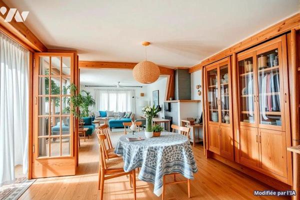 Maison de plain-pied de 137m² sur la commune de MACORNAY.
