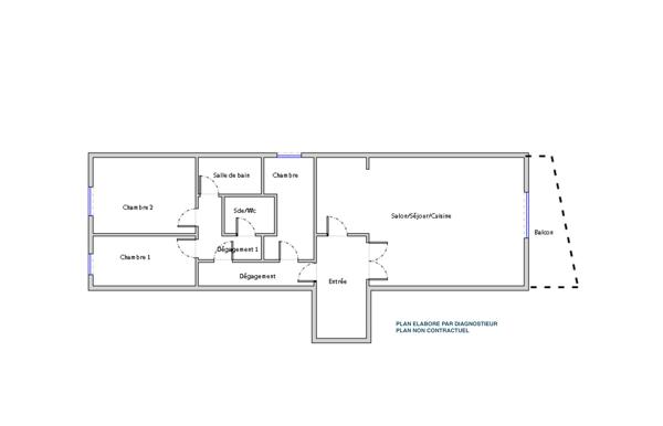 Appartement à vendre 4 pièces 91,24 m² Paris 20