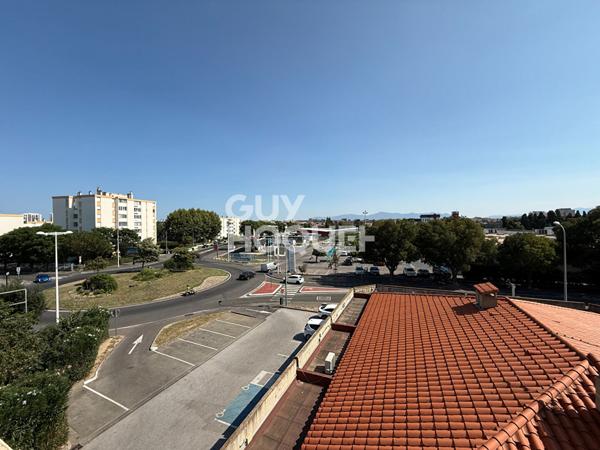 EXCLUSIVITE A vendre à Perpignan (66000) MOYEN VERNET Appartement F3 Loué avec terrasse cave et parking
