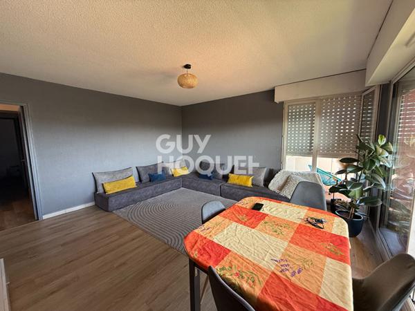 EXCLUSIVITE A vendre à Perpignan (66000) MOYEN VERNET Appartement F3 Loué avec terrasse cave et parking