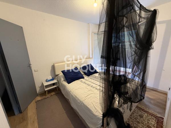 EXCLUSIVITE A vendre à Perpignan (66000) MOYEN VERNET Appartement F3 Loué avec terrasse cave et parking