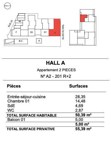 Appartement à vendre 2 pièces 50 m² La Rochelle