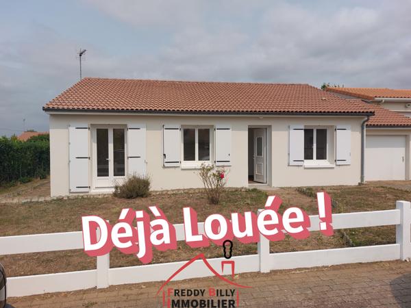 Pavillon plain pied - 3 ch + garage + jardin clos
