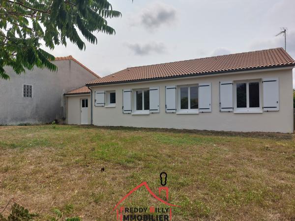 Pavillon plain pied - 3 ch + garage + jardin clos